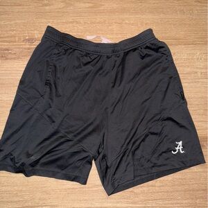 University of Alabama crimson tide Nike Men's Black Athletic Shorts